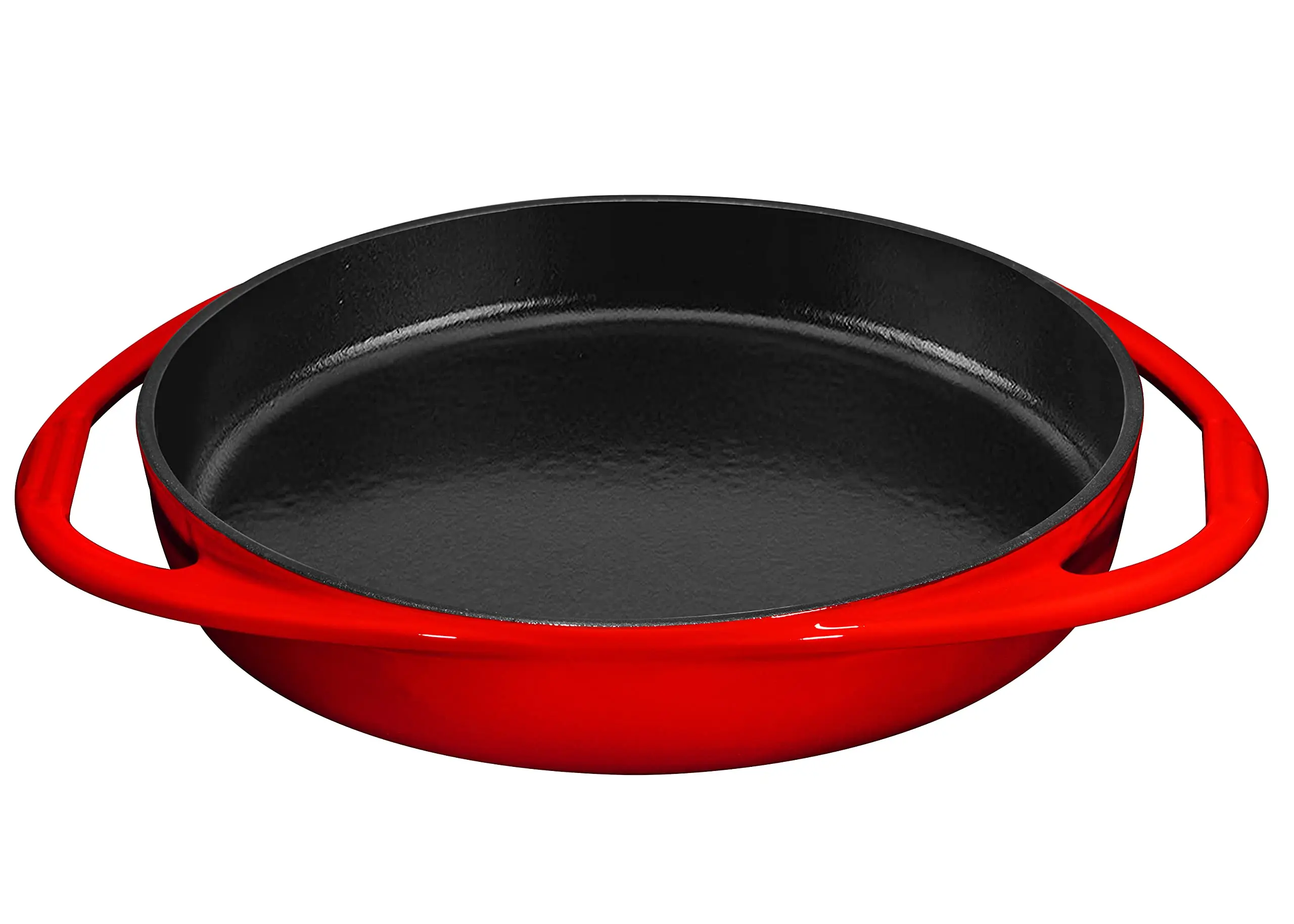 NEW Double Handled Enameled Red Cast Iron Round Tarte Tatin Dish Pan Mini Roasting Dish
NEW Double Handled Enameled Red Cast Iron Round Tarte Tatin Dish Pan Mini Roasting Dish