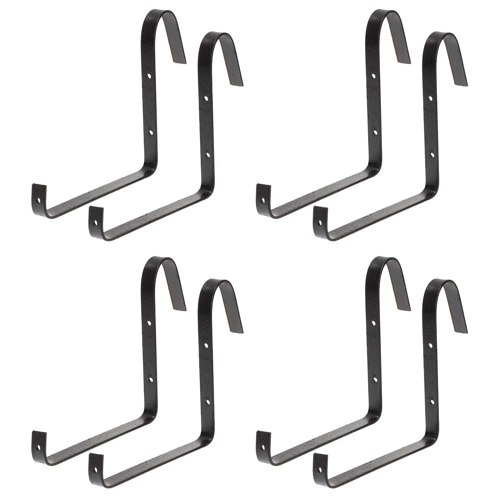 4 pairs of Planter Holder Flower Box Bracket Flower Pot Holder for Outdoor Garden
4 pairs of Planter Holder Flower Box Bracket Flower Pot Holder for Outdoor Garden