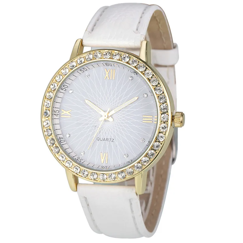 A1072 Montre Gilrs Crystal Diamond Watches Analog Leather Quartz Wrist Watch Female Dress Relogio
A1072 Montre Gilrs Crystal Diamond Watches Analog Leather Quartz Wrist Watch Female Dress Relogio