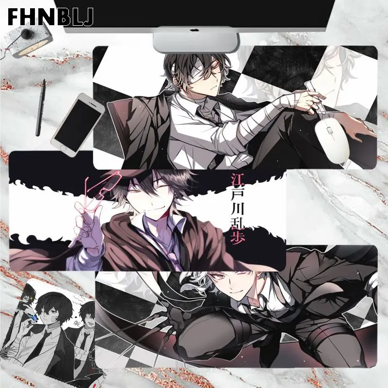 

FHNBLJ Anime Bungou Stray Dogs Your Own Mats Unique Desktop Pad Game Mousepad Size for for overwatch/cs go/world of warcraft