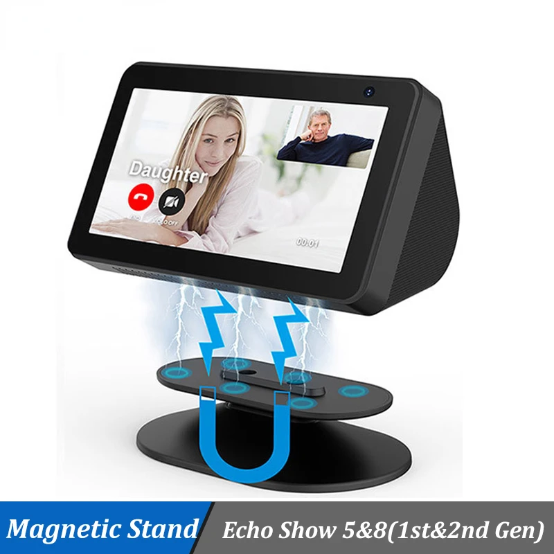Stand for Echo Show 8 5 (1st & 2nd Gen) with Swivel Tilt Adjustable Function to Get Good Viewing/Camera Angle
Stand for Echo Show 8 5 (1st & 2nd Gen) with Swivel Tilt Adjustable Function to Get Good Viewing/Camera Angle