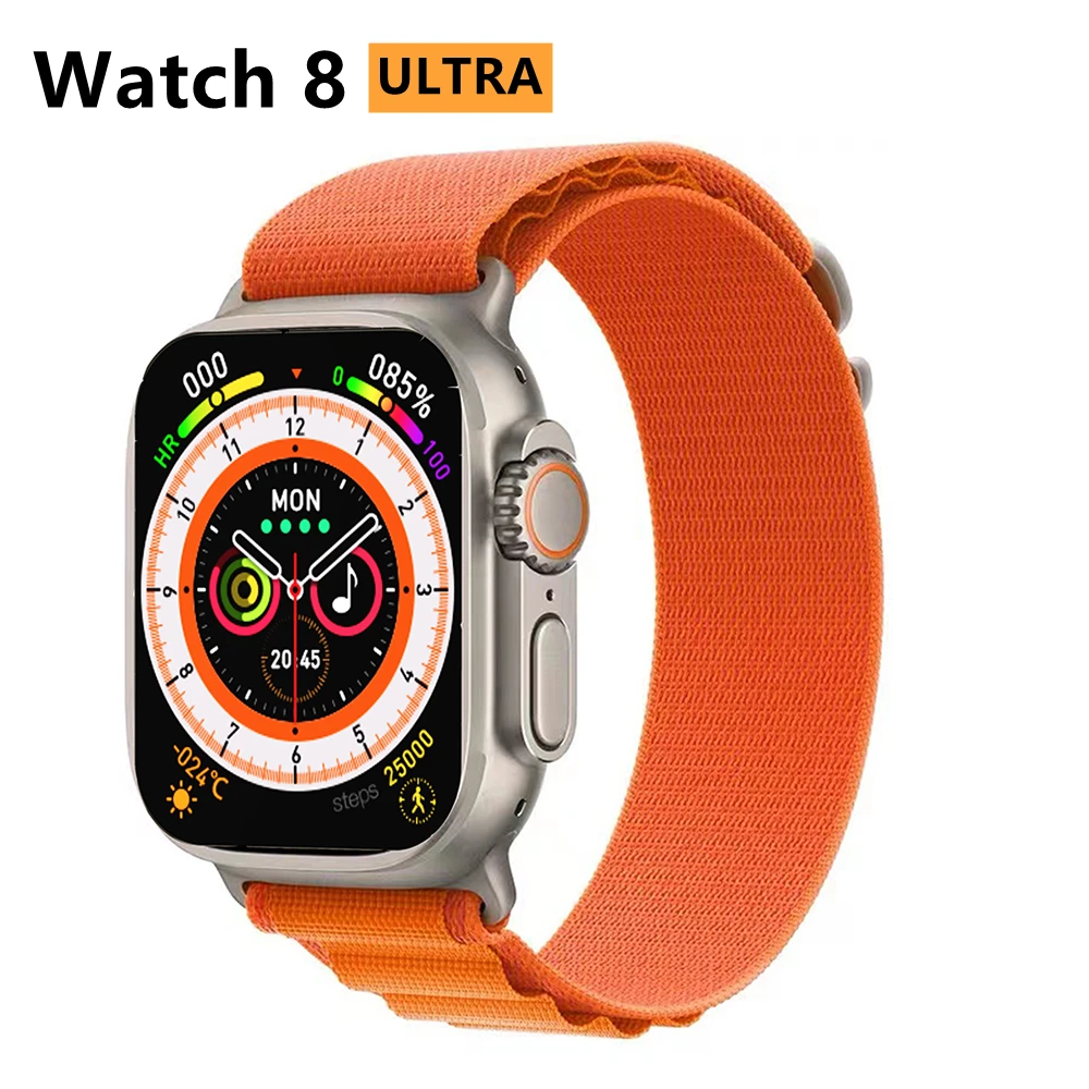 2023 New For Apple watch ultra Series 8 Sports Smartwatch Smart Watch Ultra NFC Bluetooth Call Sports watches Wireless Charging
2023 New For Apple watch ultra Series 8 Sports Smartwatch Smart Watch Ultra NFC Bluetooth Call Sports watches Wireless Charging