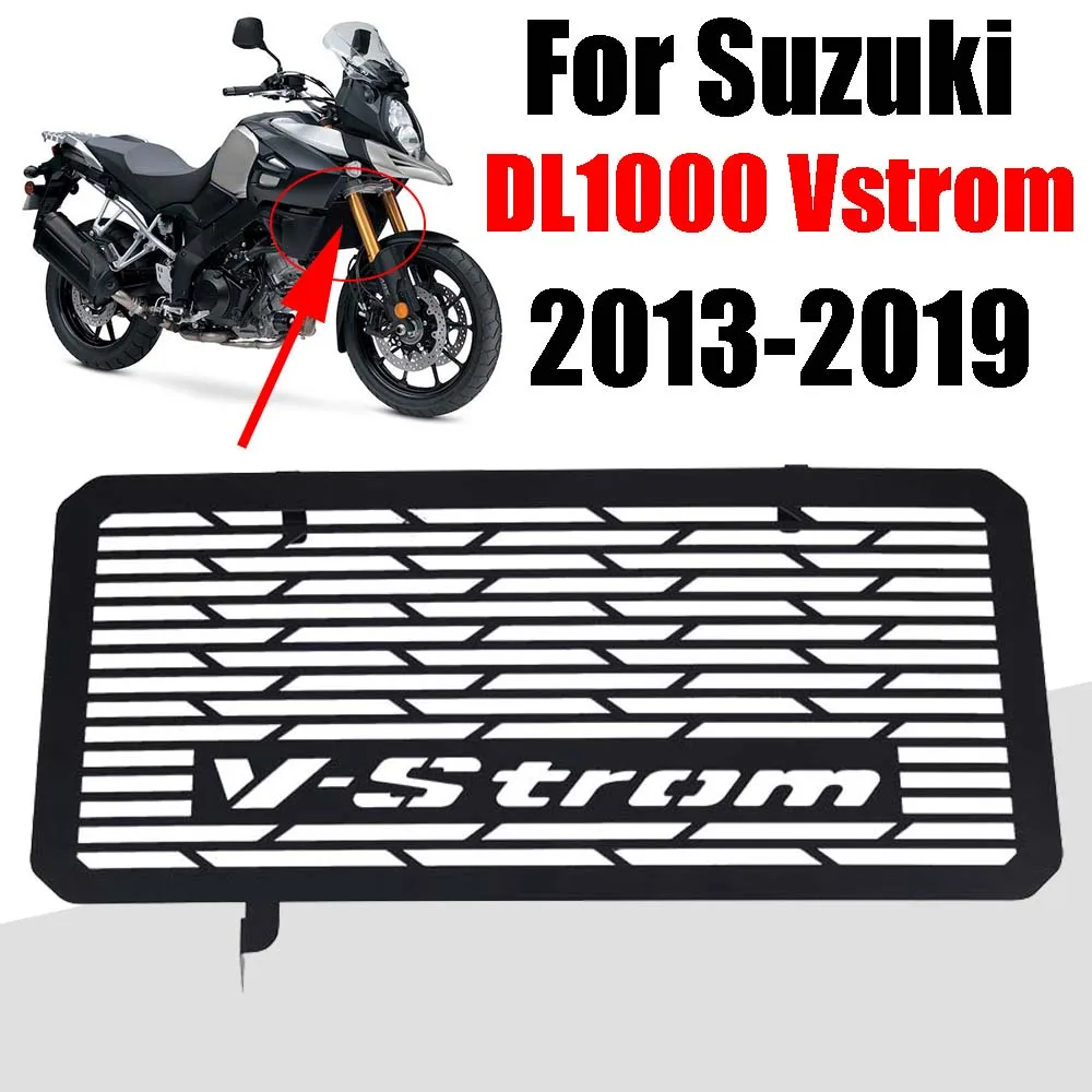 For SUZUKI DL1000 V-Strom 1000 Vstrom DL 1000 2013 - 2019 2016 2017 2018 Accessories Radiator Guard Grille Grill Cover Protector
For SUZUKI DL1000 V-Strom 1000 Vstrom DL 1000 2013 - 2019 2016 2017 2018 Accessories Radiator Guard Grille Grill Cover Protector