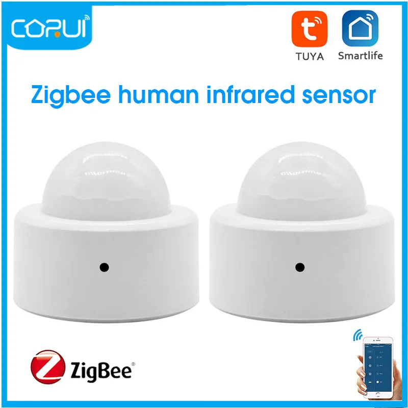 Corui Tuya Zigbee умный датчик человеческого тела Смарт Жизнь Мини Беспроводной интеллектуальный движения тела PIR датчик движения использование с шлюзом
Corui Tuya Zigbee умный датчик человеческого тела Смарт Жизнь Мини Беспроводной интеллектуальный движения тела PIR датчик движения использование с шлюзом