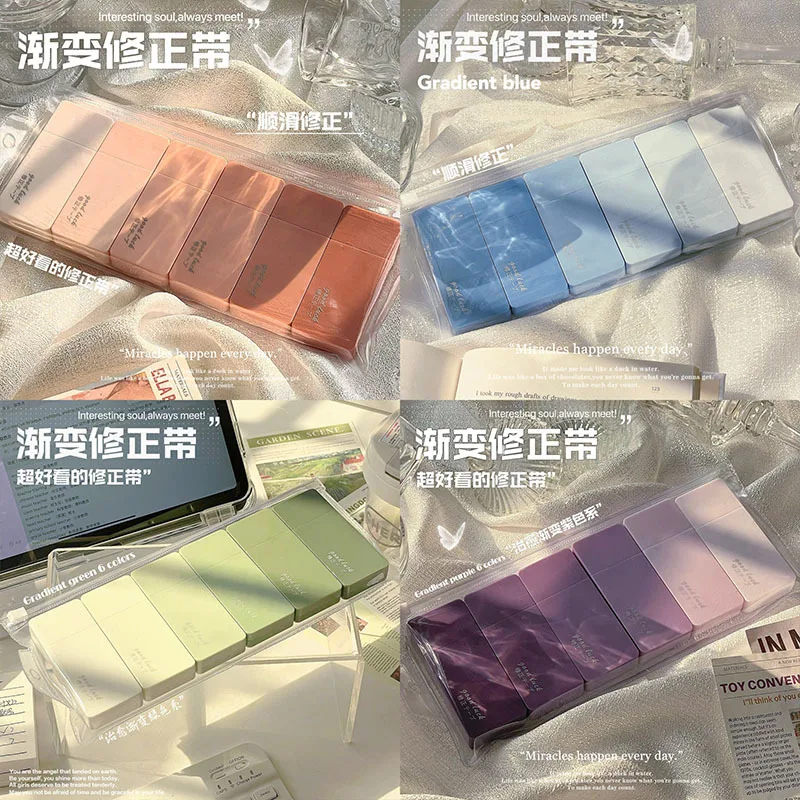 Корректирующая лента Ins маленькая красная, японская высокоцветная лента с постепенным изменением цветов, Корректирующая лента с волшебным ...
Корректирующая лента Ins маленькая красная, японская высокоцветная лента с постепенным изменением цветов, Корректирующая лента с волшебным ...