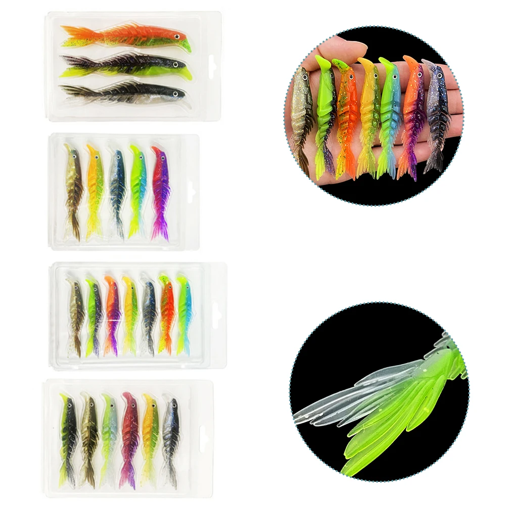 Multi-Segment Paddle Tail Swimbaits Lifelike Flashes Dual Colors Effective Fishing Not Easily Broken Plastic Fishing Accessories
Multi-Segment Paddle Tail Swimbaits Lifelike Flashes Dual Colors Effective Fishing Not Easily Broken Plastic Fishing Accessories