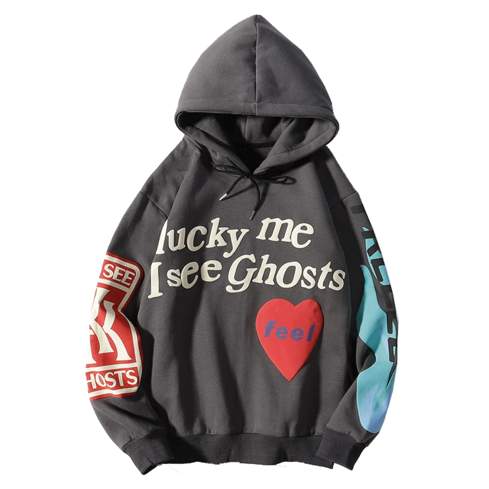 KANYE WEST Hip Hop Hooded Sweatshirts Pullover Hoodies Tops for Men Women Teens Letter Love Graffiti Sweater 13 Colors
KANYE WEST Hip Hop Hooded Sweatshirts Pullover Hoodies Tops for Men Women Teens Letter Love Graffiti Sweater 13 Colors
