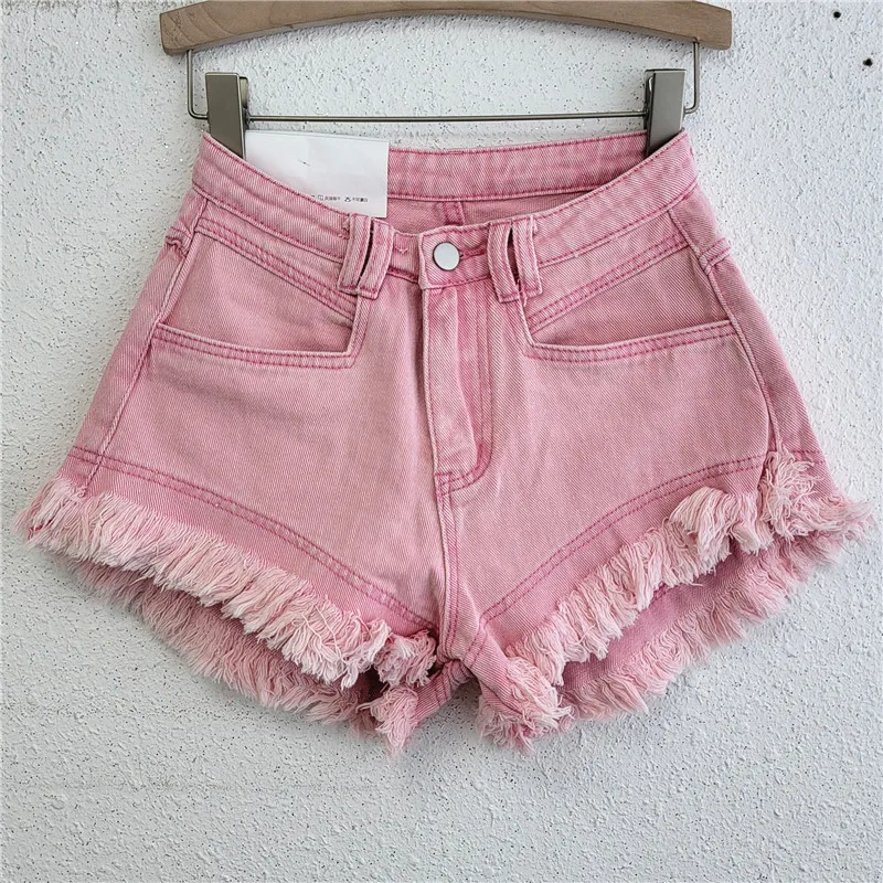 Pink All-Matching Denim Shorts Women's Summer High Waist Slim Fit Ultra Short Hot Pants Girls Students Frayed Tassel Jeans Pants
Pink All-Matching Denim Shorts Women's Summer High Waist Slim Fit Ultra Short Hot Pants Girls Students Frayed Tassel Jeans Pants