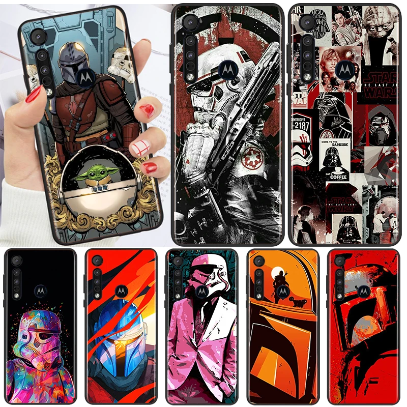 

Popular Star Wars Cool For Motorola G8 G9 G Edge E7 E20 G60S G50 X30 S30 G71 G51 G22 30 G41 G31 S Power Black Phone Case