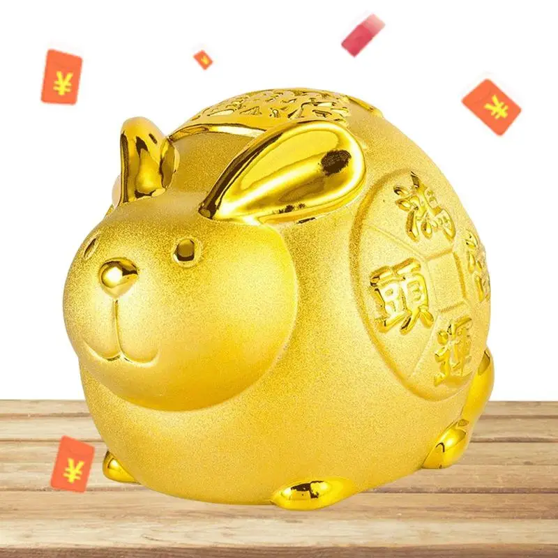 Китайский Знак зодиака, кролик, статуя фэн-шуй, копилка, керамический Золотой котелок для экономии денег, для удачи и богатства, новинка 2023, к...
Китайский Знак зодиака, кролик, статуя фэн-шуй, копилка, керамический Золотой котелок для экономии денег, для удачи и богатства, новинка 2023, к...