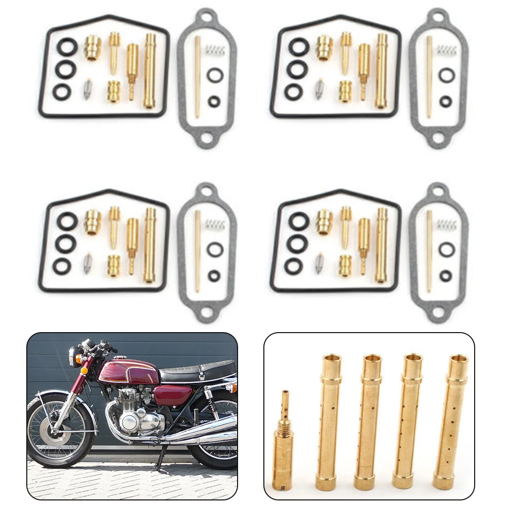 Набор для Ремонта Карбюратора мотоцикла Honda CB350F Deluxe 1972-1974, 4 комплекта
Набор для Ремонта Карбюратора мотоцикла Honda CB350F Deluxe 1972-1974, 4 комплекта
