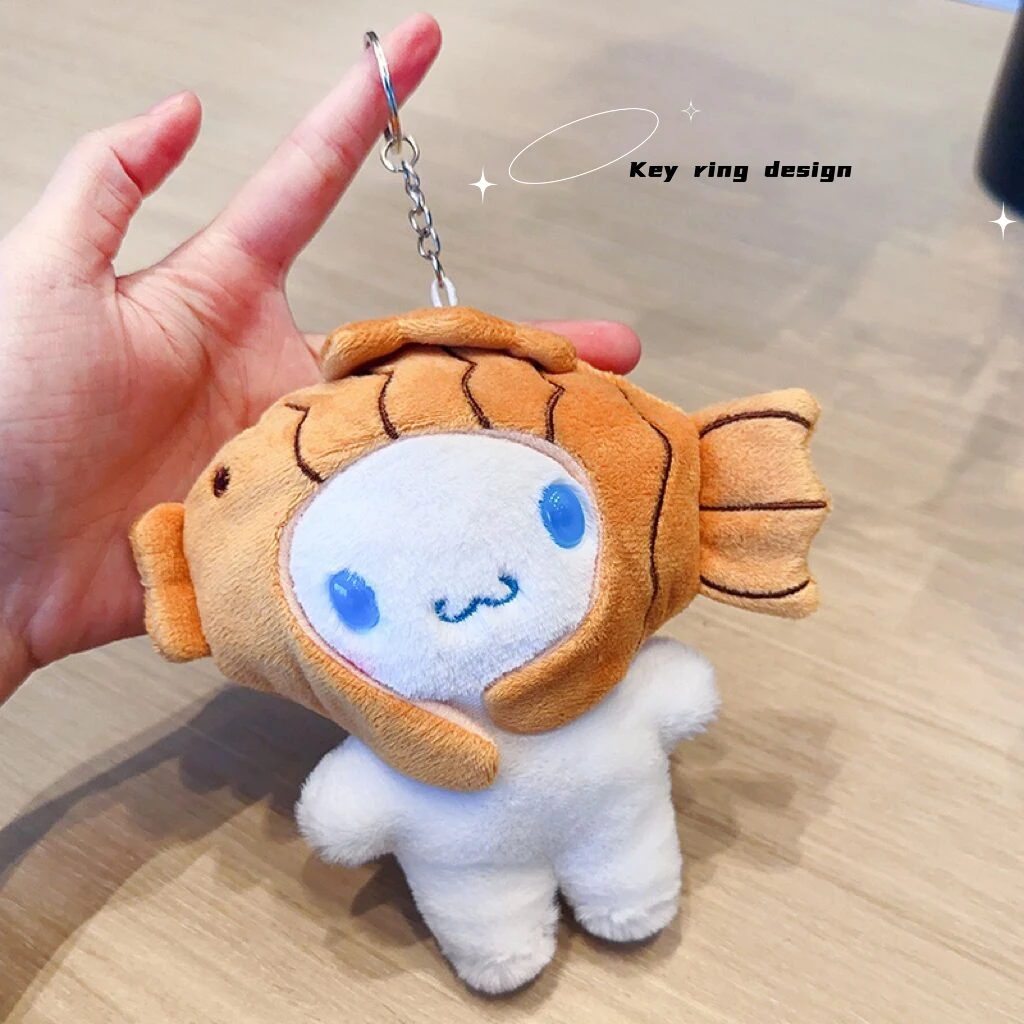 Kawaii Cinnamoroll, плюшевая игрушка, брелок, подвеска, школьный рюкзак, подвеска, украшение на одно плечо, детский
Kawaii Cinnamoroll, плюшевая игрушка, брелок, подвеска, школьный рюкзак, подвеска, украшение на одно плечо, детский