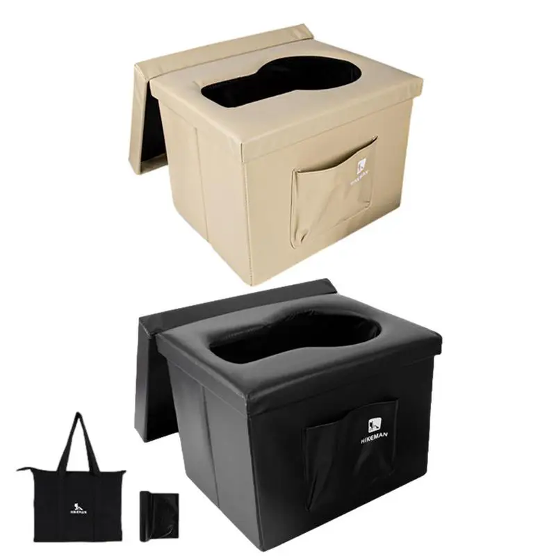 PU Leather Rainproof Mobile Toilet For Camping Outdoor Folding Chair Portable Picnic Tools Storage Box Car Interior Trash Bin
PU Leather Rainproof Mobile Toilet For Camping Outdoor Folding Chair Portable Picnic Tools Storage Box Car Interior Trash Bin