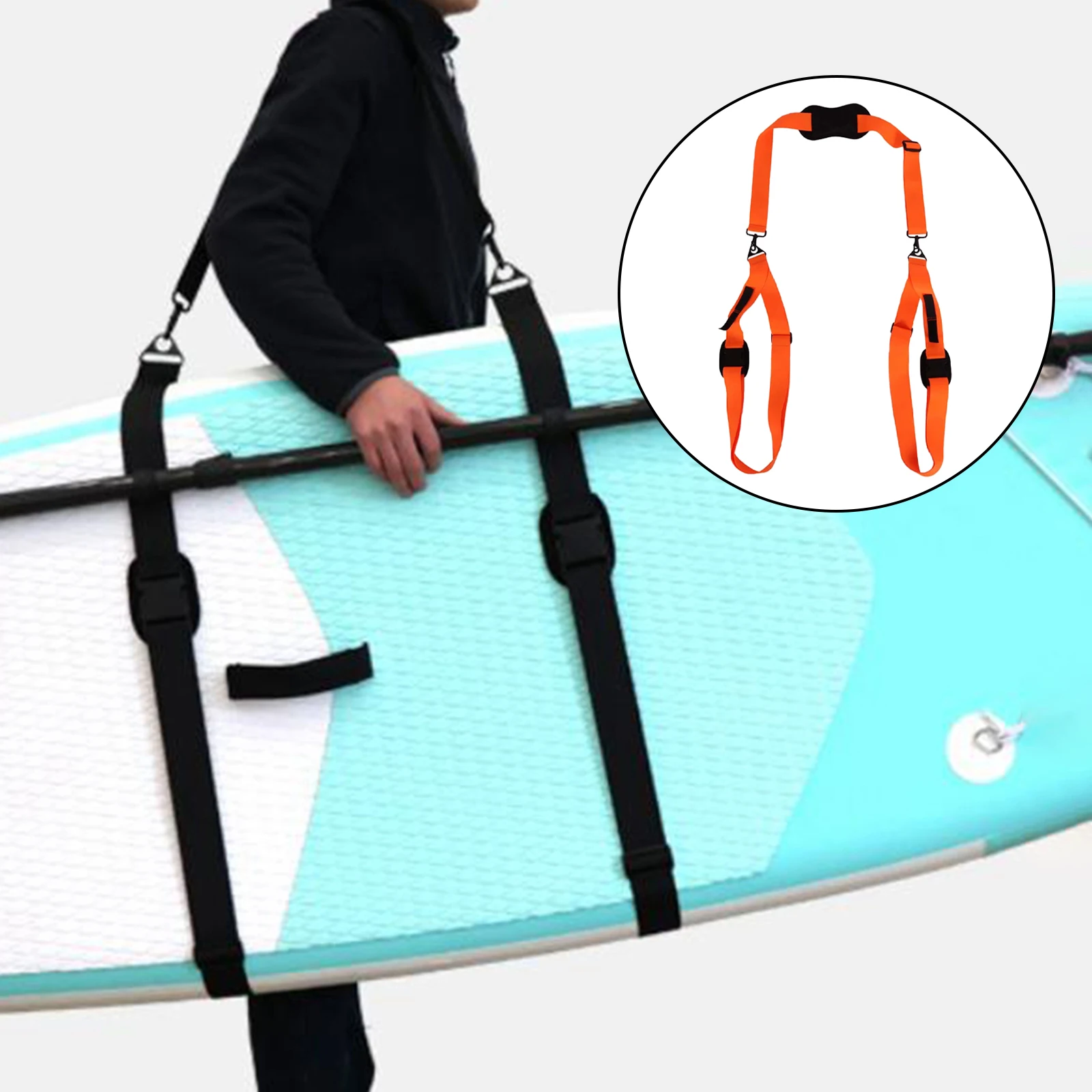 Adjustable Surfboard Shoulder Carry Sling Stand Up Paddleboard Strap Sup board Surf fins paddle wakeboard surfing kayak Unisex
Adjustable Surfboard Shoulder Carry Sling Stand Up Paddleboard Strap Sup board Surf fins paddle wakeboard surfing kayak Unisex