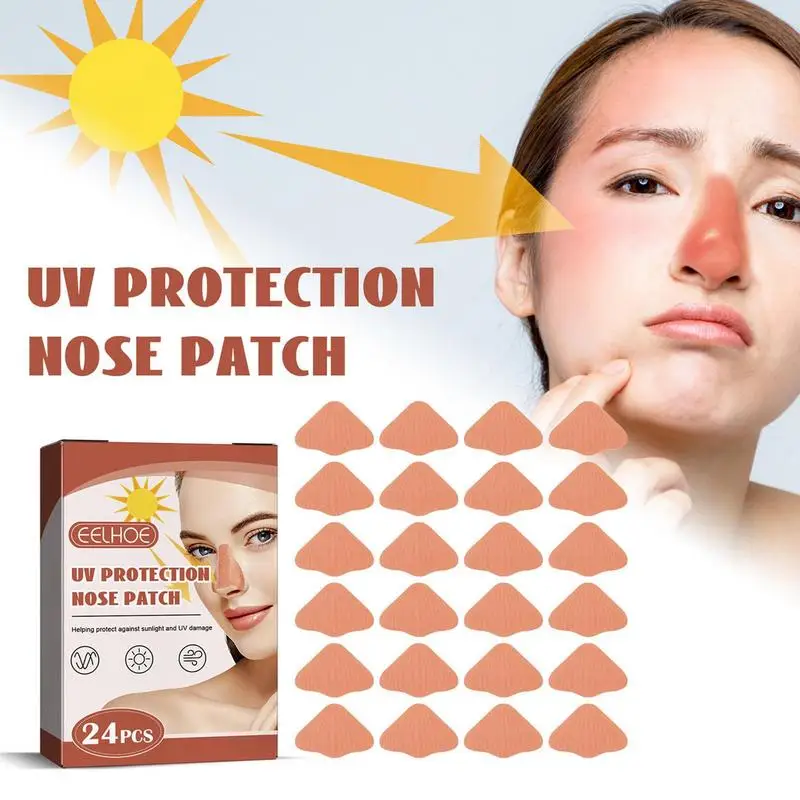 24pcs UV Nose Guards Outdoor Nose Skin Sun Protection Patch Sun Nose Guard Sun Protection Nose Patch For Outdoor Sports
24pcs UV Nose Guards Outdoor Nose Skin Sun Protection Patch Sun Nose Guard Sun Protection Nose Patch For Outdoor Sports