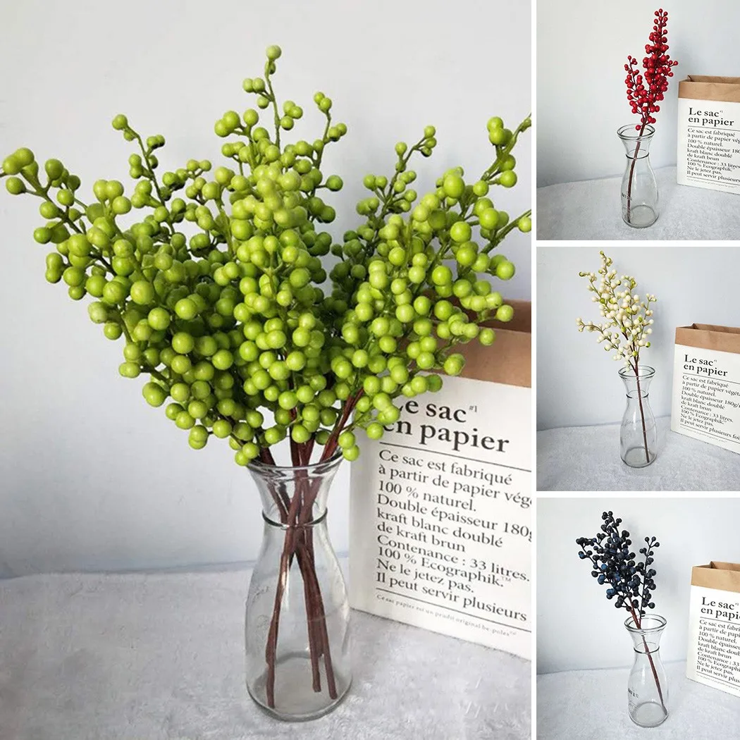 1Bunch Artificial Berry Red Bean Foam Branch Artificial Bean Branch Christmas Home Wedding Party Decor Red Bean
1Bunch Artificial Berry Red Bean Foam Branch Artificial Bean Branch Christmas Home Wedding Party Decor Red Bean