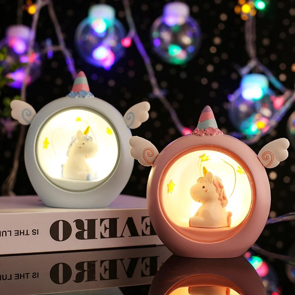 Girls pink cartoon unicorn stars nightlight bedroom bedside decoration children's birthday gifts
Girls pink cartoon unicorn stars nightlight bedroom bedside decoration children's birthday gifts