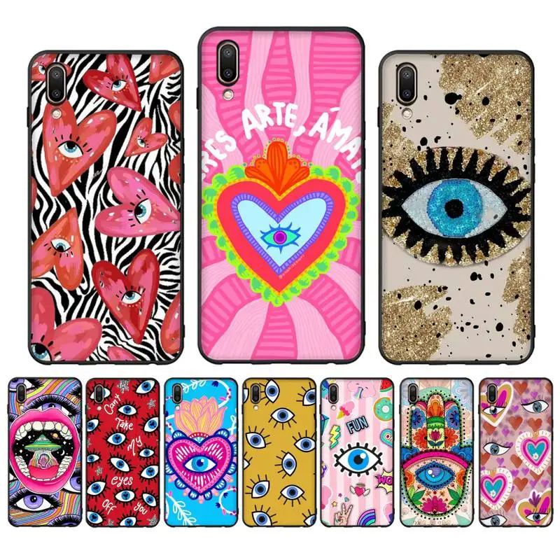 Evil Eye Lucky Eye Blue Phone Case for Vivo Y91C Y11 17 19 17 67 81 Oppo A9 2020 Realme c3 cover
Evil Eye Lucky Eye Blue Phone Case for Vivo Y91C Y11 17 19 17 67 81 Oppo A9 2020 Realme c3 cover