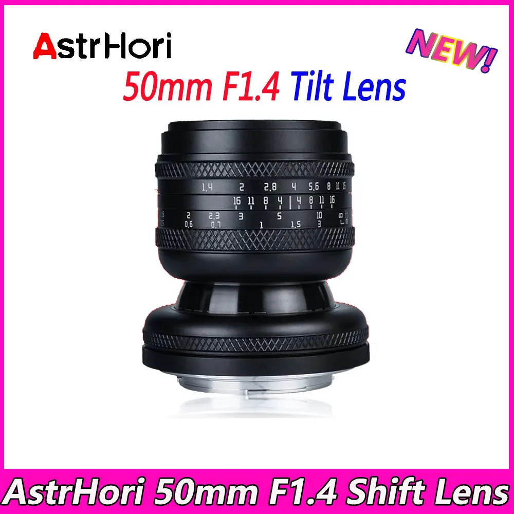 

Объектив AstrHori 50 мм F1.4 с ручной фокусировкой, объектив с большой диафрагмой для Sony/Nikon/Canon/Olympus M4/3 mount/Panasonic Sigma Leica L