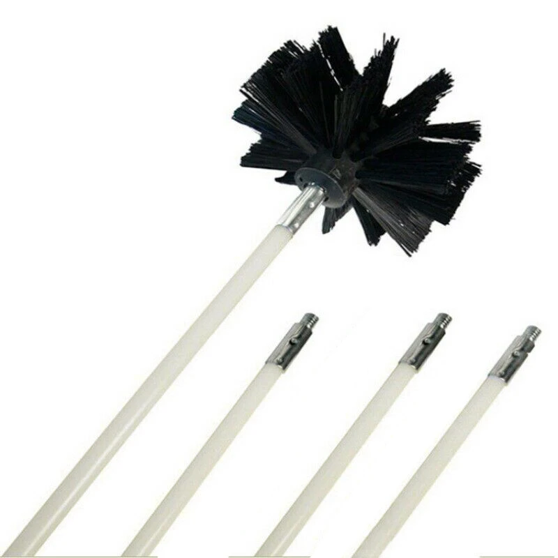 Stove Brush kit Chimney Flexible Inner wall Nylon Sweeping Tool Anti scratch Cleaning Electric drill Convenient
Stove Brush kit Chimney Flexible Inner wall Nylon Sweeping Tool Anti scratch Cleaning Electric drill Convenient