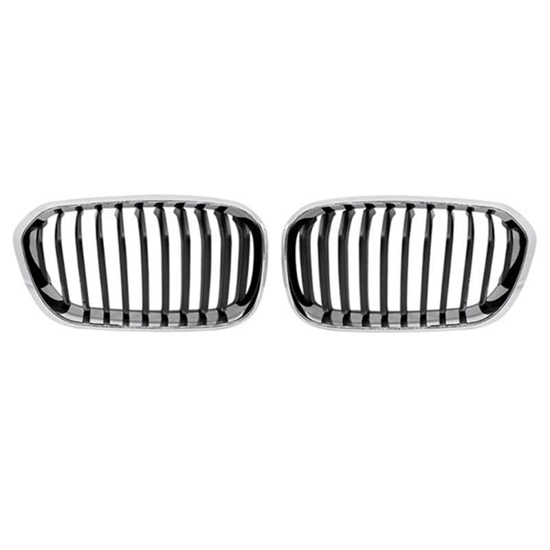2PCS Car Hood Kidney Grill Mesh Sport Racing Grills Front Replacement For BMW 1 Series F20 F21 2015-2019 118I 120I 125I M140I
2PCS Car Hood Kidney Grill Mesh Sport Racing Grills Front Replacement For BMW 1 Series F20 F21 2015-2019 118I 120I 125I M140I
