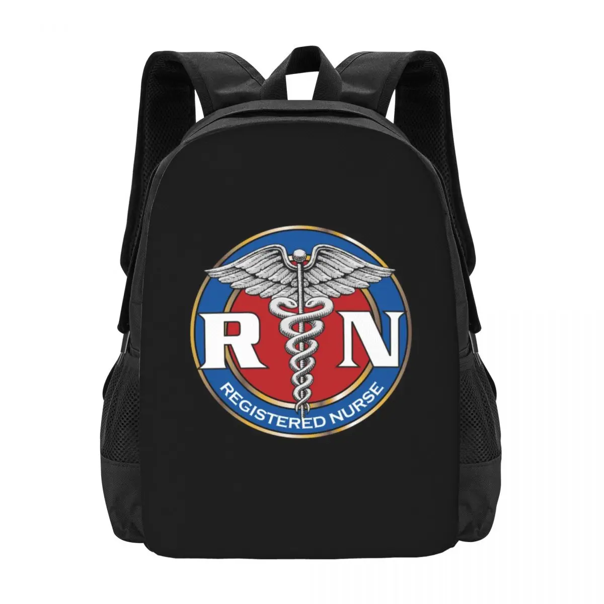 Registered Nurse Logo Simple Stylish Student Schoolbag Waterproof Large Capacity Casual Backpack Travel Laptop Rucksack
Registered Nurse Logo Simple Stylish Student Schoolbag Waterproof Large Capacity Casual Backpack Travel Laptop Rucksack