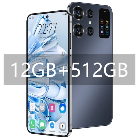 Смартфон S26 Ultra глобальная версия 16G + 1 ТБ 7000 мАч 48 + 72 МП Qualcomm8 Gen 2 4G/Φ сеть сотовый телефон Android 13