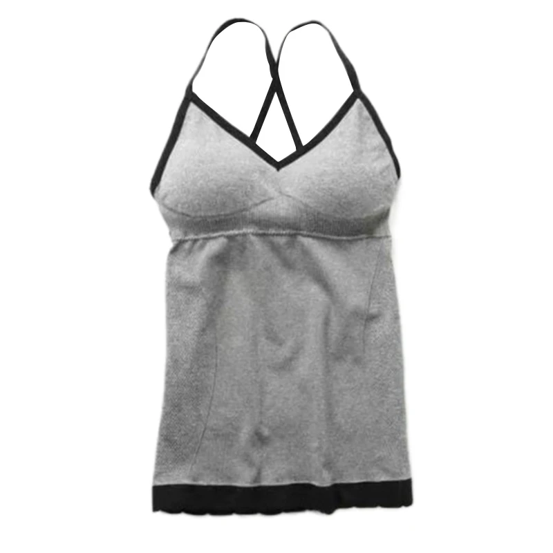 Women's Camisole Sexy Criss-Cross Back Tank Tops Slim Push Up V-neck Yoga Sports Bras Fit Padded Singlet Summer Seamless
Women's Camisole Sexy Criss-Cross Back Tank Tops Slim Push Up V-neck Yoga Sports Bras Fit Padded Singlet Summer Seamless