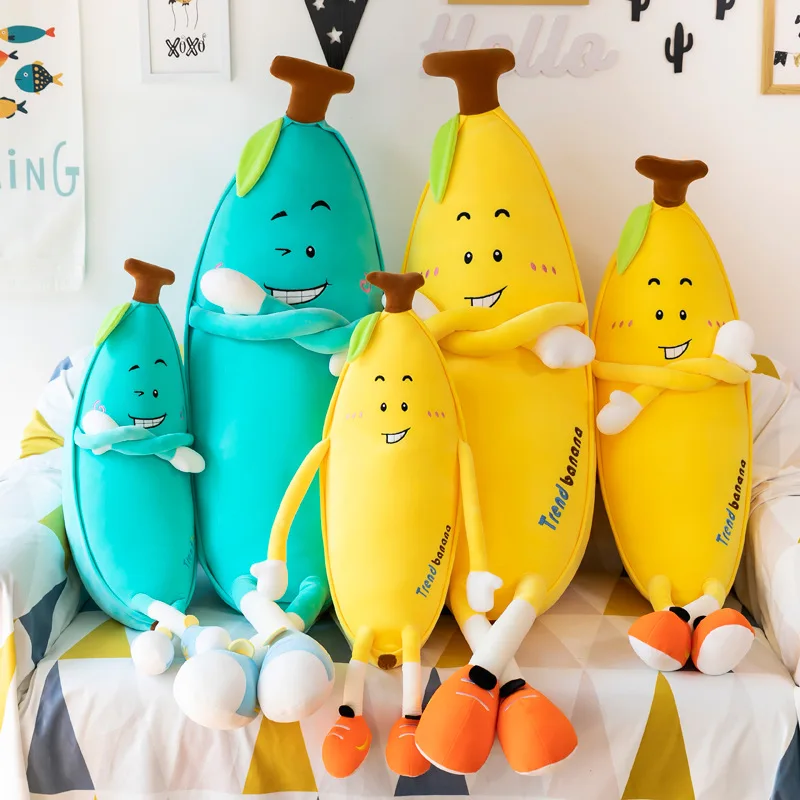Cartoon Sports Big Banana Long Pillow Doll Plush Toy Soft Cushion Kids Birthday Gift Home Decoration 80 100 130cm Companion Toy
Cartoon Sports Big Banana Long Pillow Doll Plush Toy Soft Cushion Kids Birthday Gift Home Decoration 80 100 130cm Companion Toy