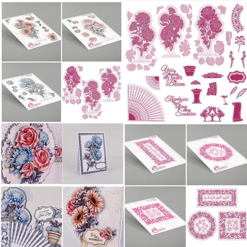 In Full Bloom Complete Collection 2022 New Arrivals Metal Cutting Dies For Decorating Scrapbook Diy Paper Card Album Mould Craft
In Full Bloom Complete Collection 2022 New Arrivals Metal Cutting Dies For Decorating Scrapbook Diy Paper Card Album Mould Craft