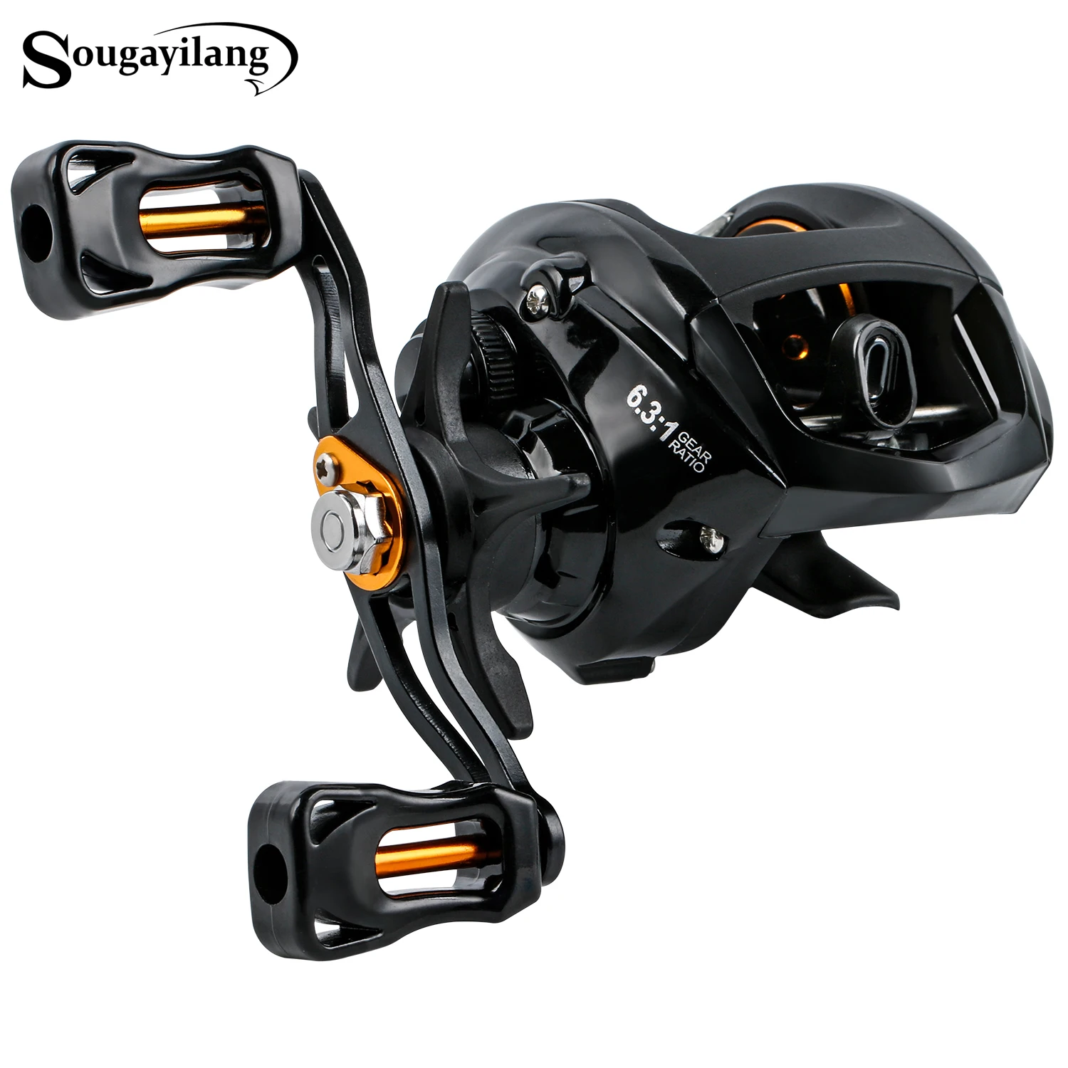 Sougayilang Baitcasting Fishing Reel Right Left Hand 6.3:1 High Speed Gear Ratio Fishing Reel Fishing Accessories Pesca
Sougayilang Baitcasting Fishing Reel Right Left Hand 6.3:1 High Speed Gear Ratio Fishing Reel Fishing Accessories Pesca