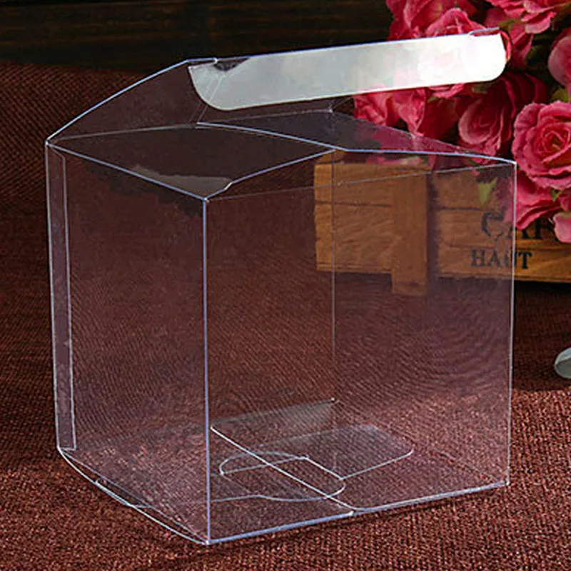 50pcs Transparent Plastic Gift Box PVC Box Gift Packaging Wedding Birthday Celebration Baby Shower Box Party Supplies
50pcs Transparent Plastic Gift Box PVC Box Gift Packaging Wedding Birthday Celebration Baby Shower Box Party Supplies