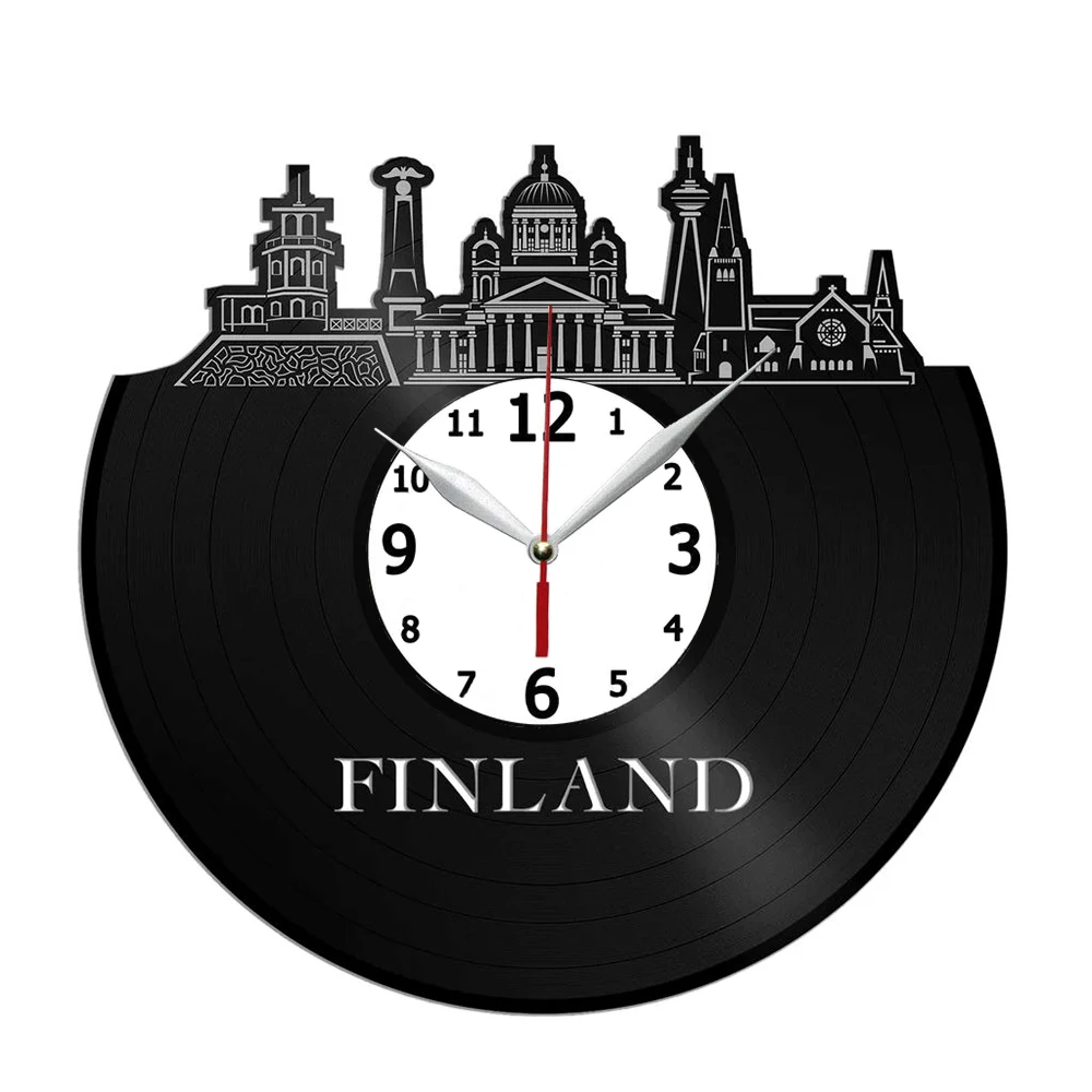 Finland Vinyl Wall Art Record Wall Clock Home Decoration 12 inch Wall Clock Art Birthday
Finland Vinyl Wall Art Record Wall Clock Home Decoration 12 inch Wall Clock Art Birthday