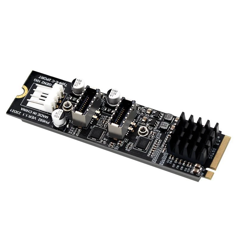 Expansion Card M.2 Pcie To USB3 TYPE -E C 10G Interface Expansion Card TYPE-E Expansion Card
Expansion Card M.2 Pcie To USB3 TYPE -E C 10G Interface Expansion Card TYPE-E Expansion Card