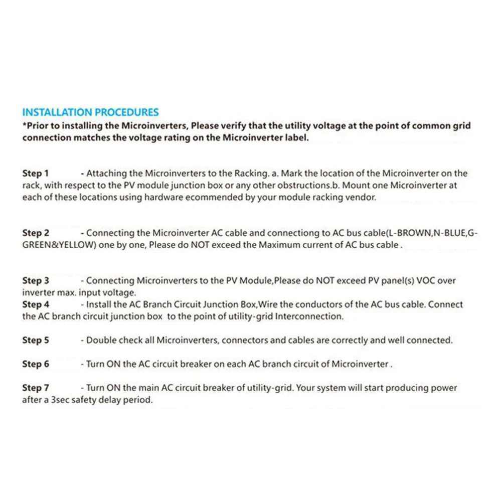 Durable Mains Inverter Instructions Electrical Energy Grid MPPT Photovoltaic Solar Supplies 120-700W Connected
Durable Mains Inverter Instructions Electrical Energy Grid MPPT Photovoltaic Solar Supplies 120-700W Connected