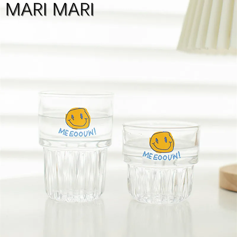 Smiley Face Glass Mug Heat Resistant Tea Milk Lemon Juice Coffee Water Cup Bar Drinkware Home Decoration Lover Gift Creativity
Smiley Face Glass Mug Heat Resistant Tea Milk Lemon Juice Coffee Water Cup Bar Drinkware Home Decoration Lover Gift Creativity