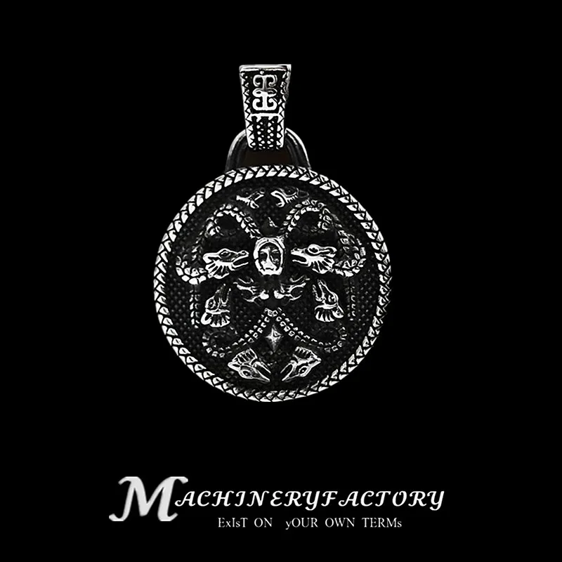 Mens Womens Stainless Steel Greek Snake Medusa Head Pendant Necklace Men Jewelry
Mens Womens Stainless Steel Greek Snake Medusa Head Pendant Necklace Men Jewelry