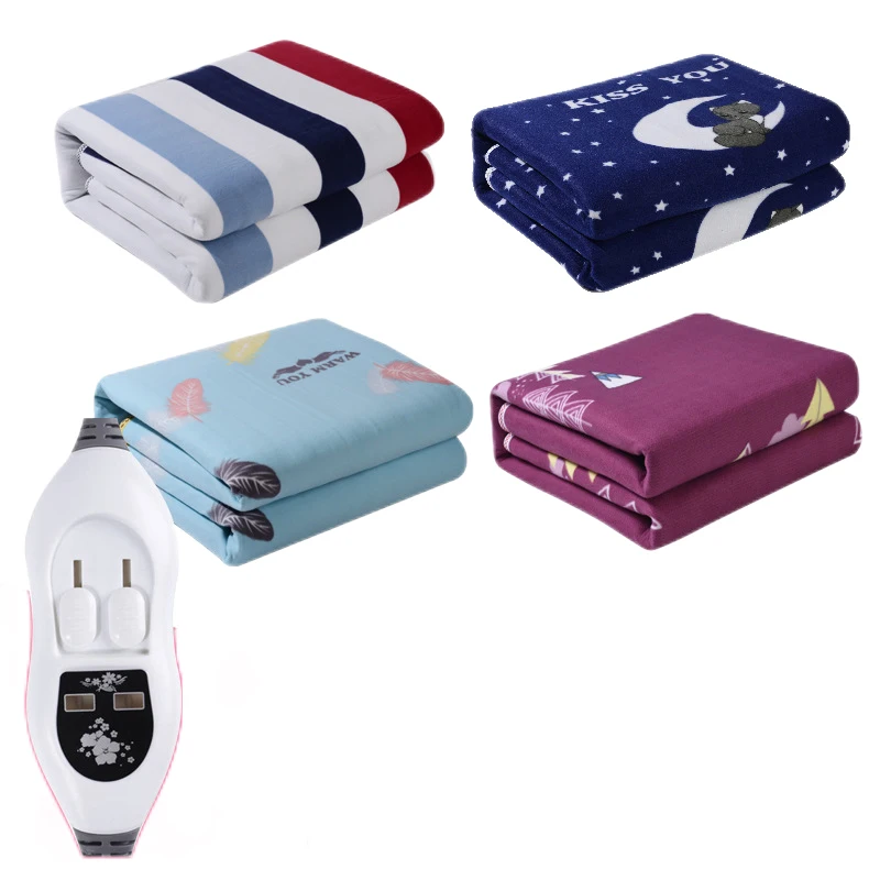 Electric Blanket Double Upper Blanket 2person Single Control Safety Non Radiation Household Thermostat Electric Heated Blanket
Electric Blanket Double Upper Blanket 2person Single Control Safety Non Radiation Household Thermostat Electric Heated Blanket