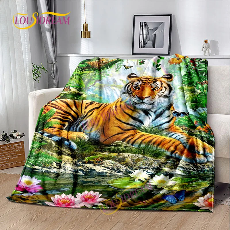 Creative Tiger Flannel Warm Comfort Light Multi Size Forest King Tiger Blanket Home Office Travel Bed Sofa Washable Blanket.
Creative Tiger Flannel Warm Comfort Light Multi Size Forest King Tiger Blanket Home Office Travel Bed Sofa Washable Blanket.