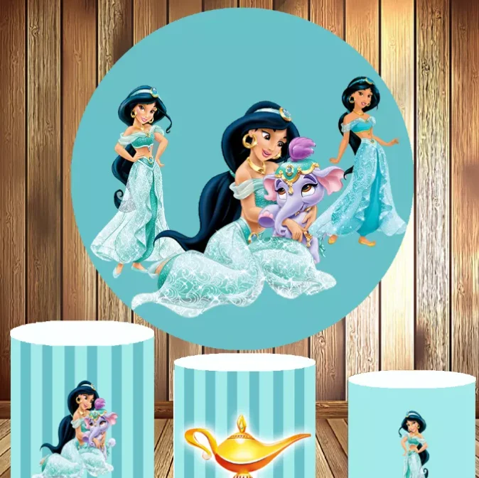Jasmine Princess Aladdin Happy Kids Girls Birthday вечерние Circle Backdrops Baby Shower Photo Shoot Round фоновые покрытия
Jasmine Princess Aladdin Happy Kids Girls Birthday вечерние Circle Backdrops Baby Shower Photo Shoot Round фоновые покрытия