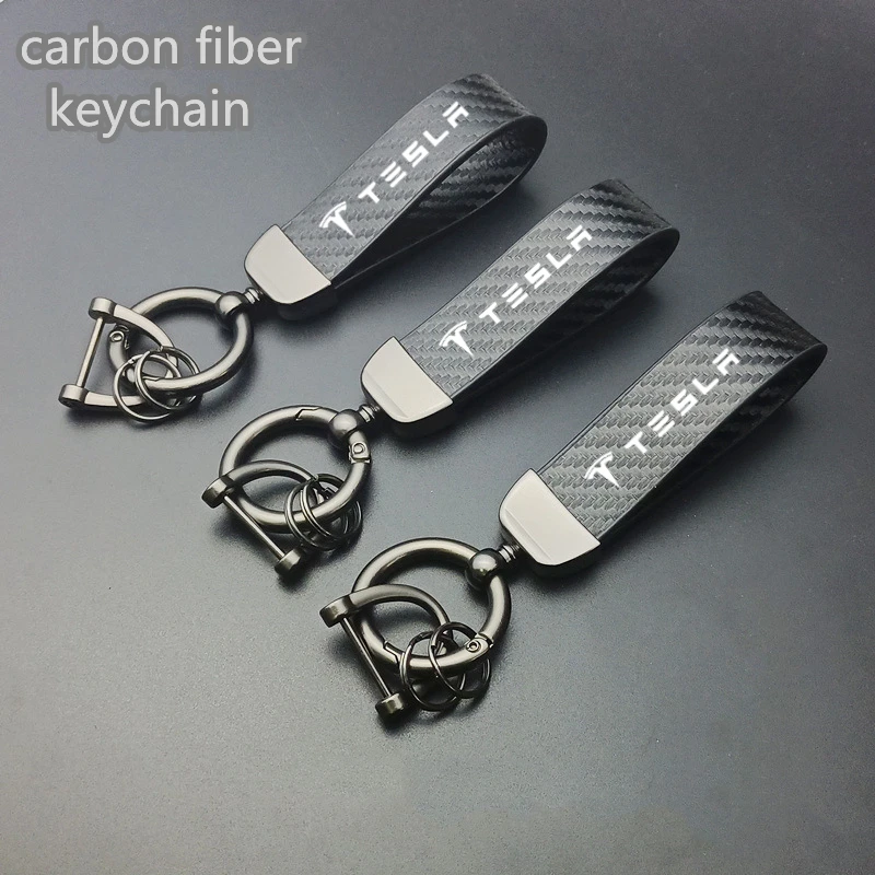 For Tesla Model 3 Model X Model S Model Y Anti-Lost Car Key Pendant Carbon fiber Car Keyring Auto Vehicle KeyChain accessories
For Tesla Model 3 Model X Model S Model Y Anti-Lost Car Key Pendant Carbon fiber Car Keyring Auto Vehicle KeyChain accessories