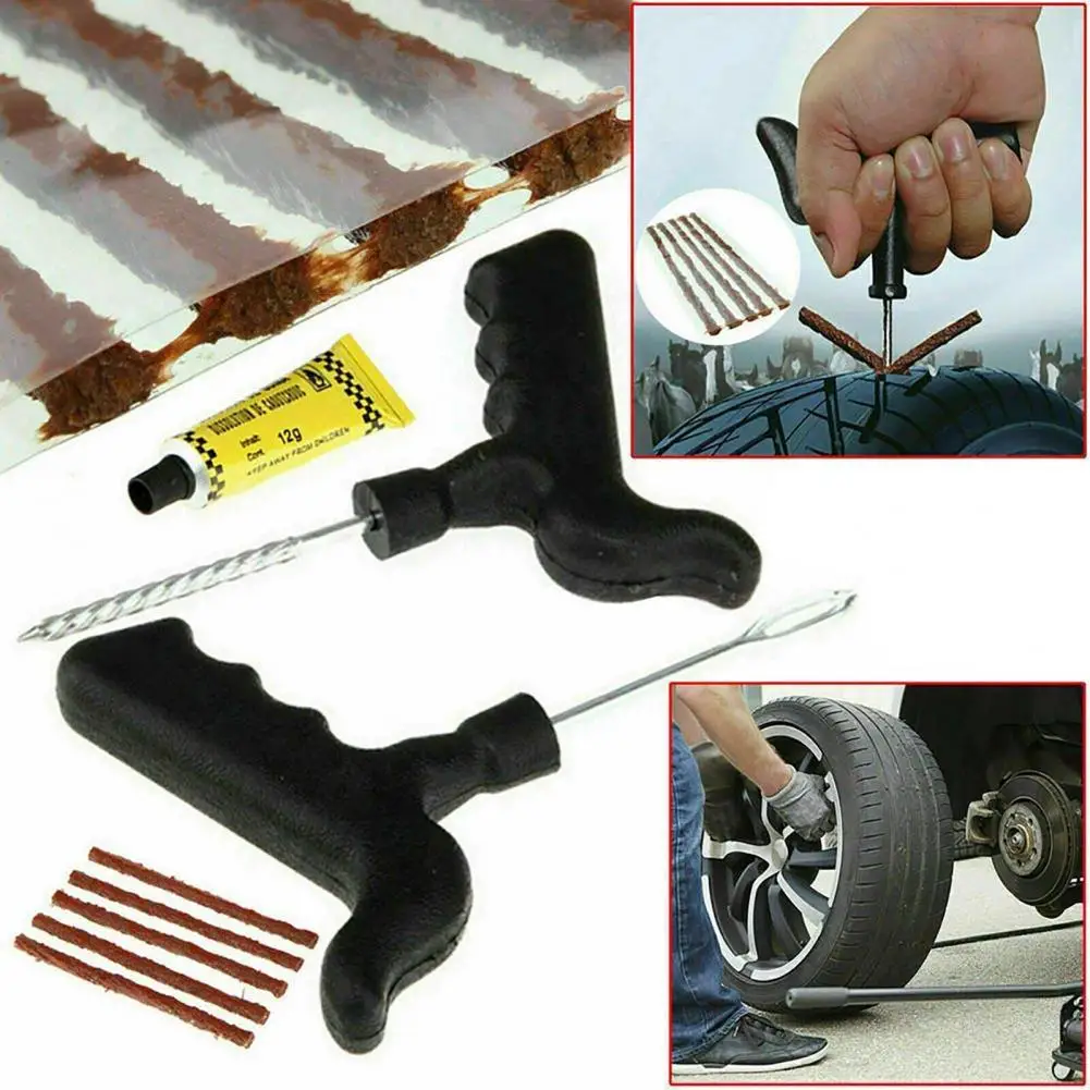 Handy 10ml Premium Universal Tire Plugger Tool Black Tire Repair Kit Comfortable Grip for Car
Handy 10ml Premium Universal Tire Plugger Tool Black Tire Repair Kit Comfortable Grip for Car