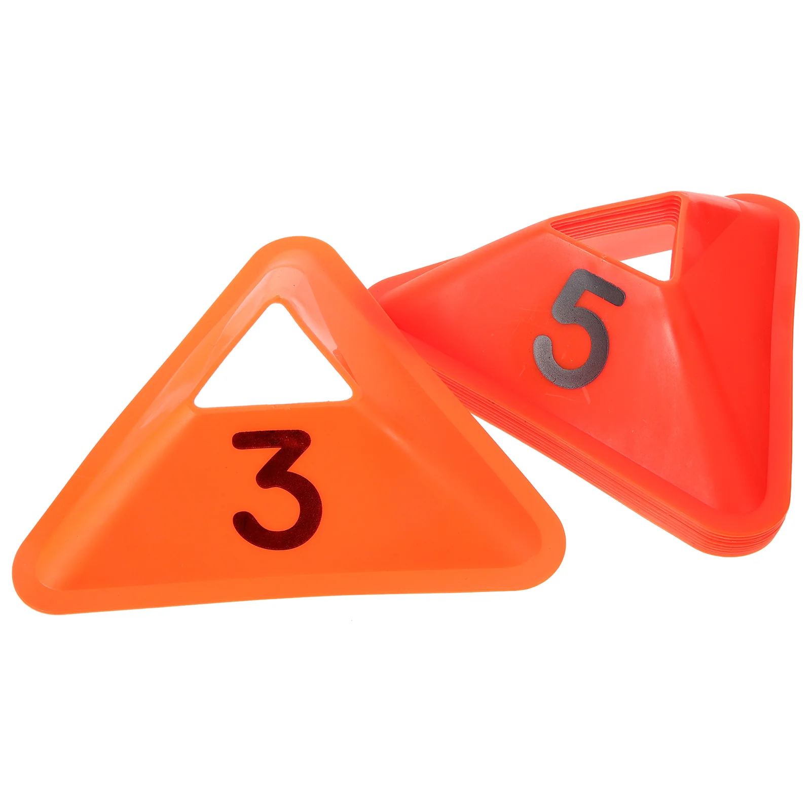 10 Pcs Digital Logo Plate Football Sports Cones Drills Small Entertainment School
10 Pcs Digital Logo Plate Football Sports Cones Drills Small Entertainment School
