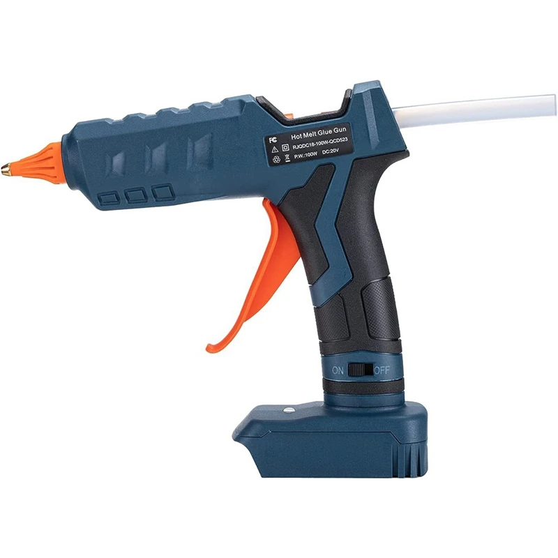 Cordless Hot Glue-Gun Electric Hot Melt Glue-Gun For Black Decker 20V Battery For Use 11Mm Glue Sticks (NO Battery)
Cordless Hot Glue-Gun Electric Hot Melt Glue-Gun For Black Decker 20V Battery For Use 11Mm Glue Sticks (NO Battery)