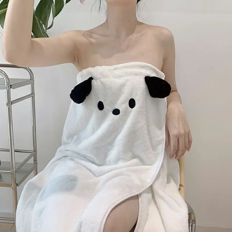 Kawaii Sanrioed Bathtowel Cartoon Cute Pochacco Thickened Elastic Water Absorbent Towel Household Bathtowel Dry Hair Cap
Kawaii Sanrioed Bathtowel Cartoon Cute Pochacco Thickened Elastic Water Absorbent Towel Household Bathtowel Dry Hair Cap