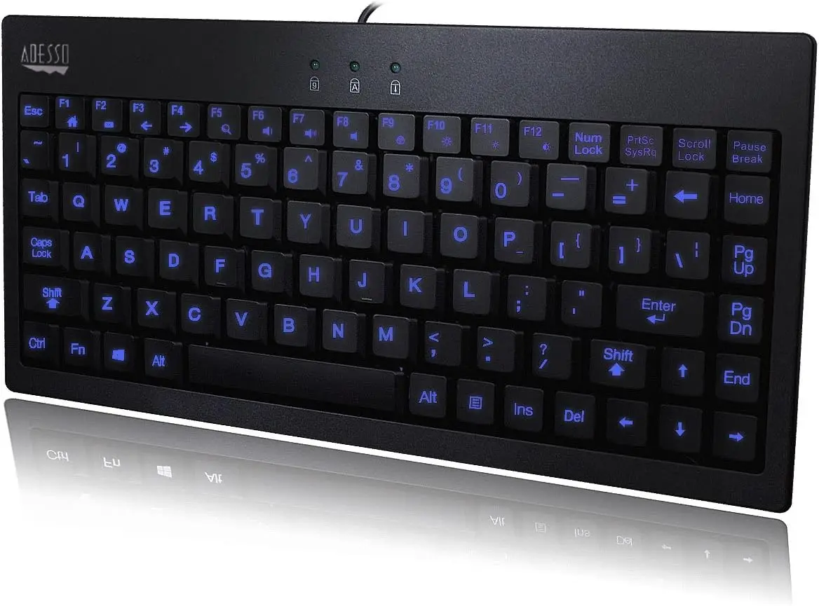 2023 AKB-110EB - SlimTouch 110 Mini Iluminado de 3 Cores 30 cm Preto teclado mecanino
2023 AKB-110EB - SlimTouch 110 Mini Iluminado de 3 Cores 30 cm Preto teclado mecanino