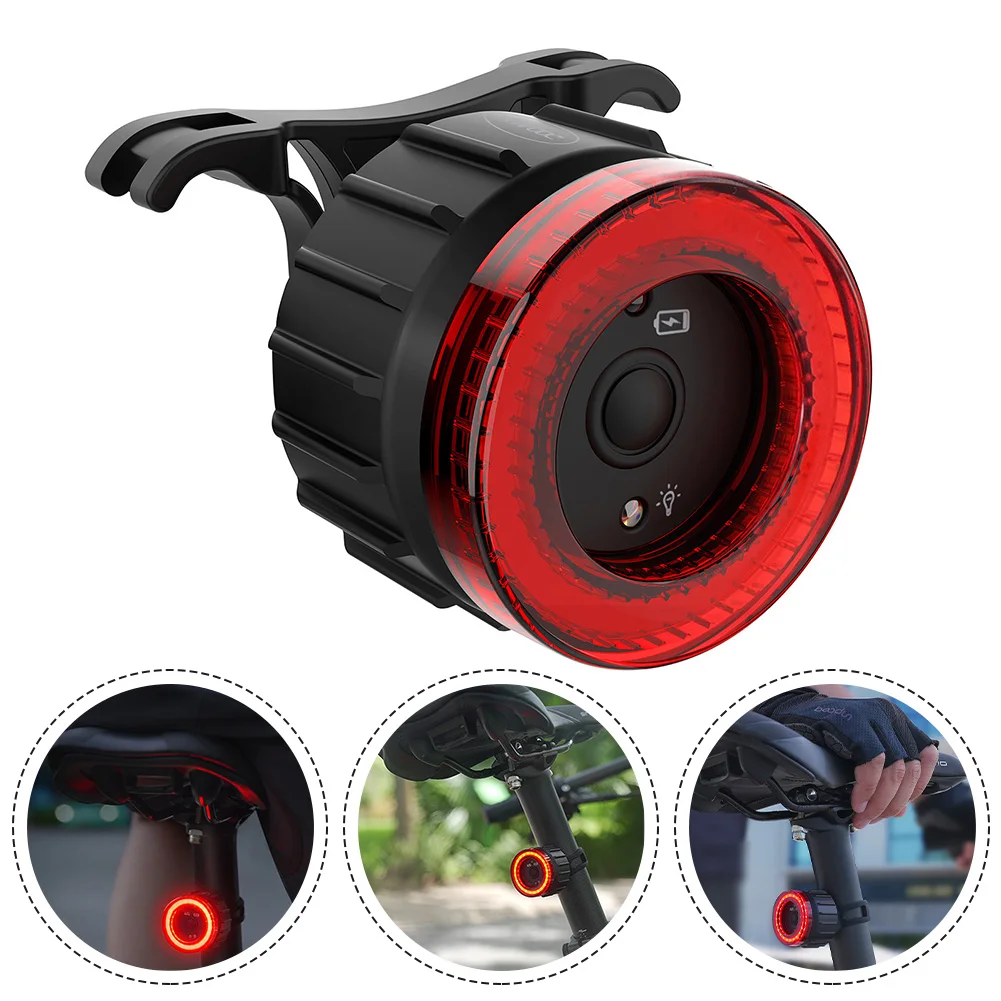 Smart Bike Tail Light With Auto Brake Sensing IPX6 Waterproof Brake Taillight 3.7V LED Charging Cycling Mounting Lamp Bike Parts
Smart Bike Tail Light With Auto Brake Sensing IPX6 Waterproof Brake Taillight 3.7V LED Charging Cycling Mounting Lamp Bike Parts