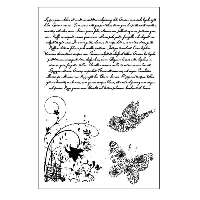 New Arrivals Butterfly Fairies Clear Stamps for DIY Scrapbooking Card Transparent Stamp Making Photo Album Crafts Decoration
New Arrivals Butterfly Fairies Clear Stamps for DIY Scrapbooking Card Transparent Stamp Making Photo Album Crafts Decoration