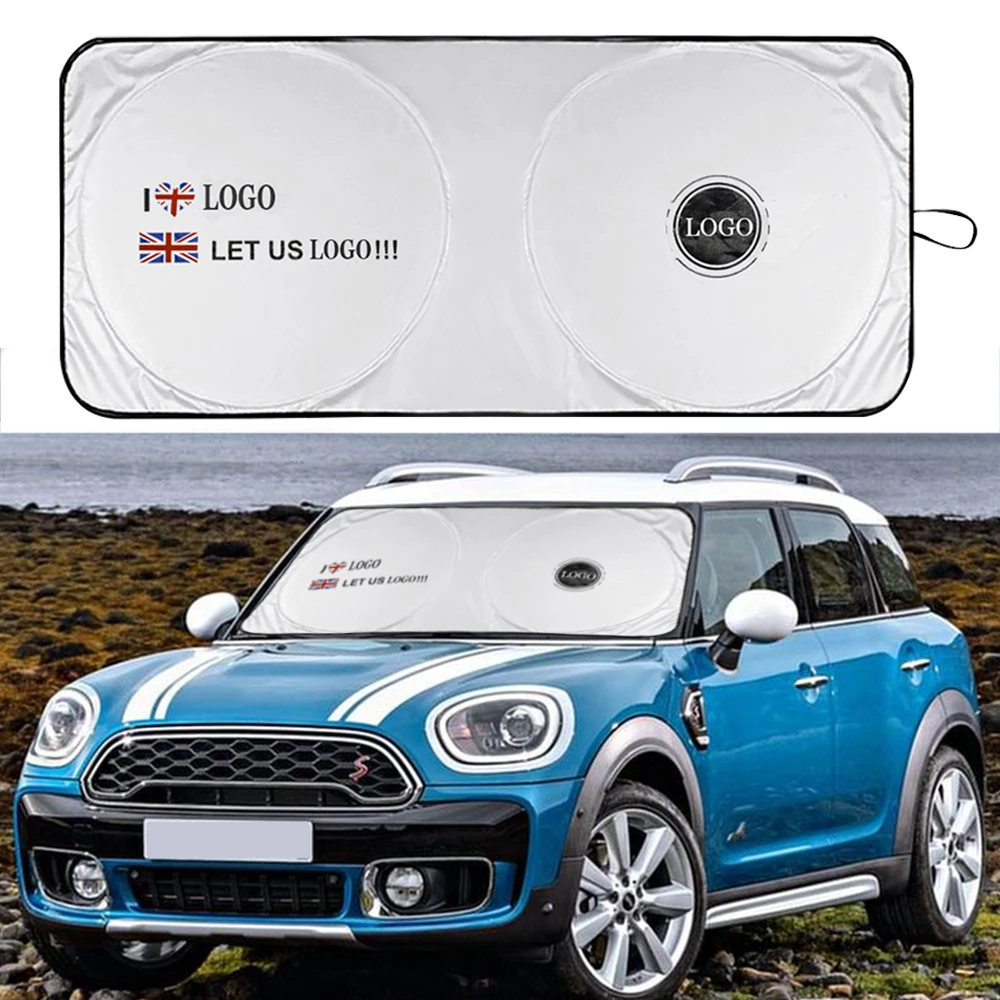 Car Windshield Sun Shade Cover Logo Sunshade Auto Parasol Sun Visor Protector Emblem for BMW MINI COOPER F54 F55 F56 F60 R56 R60
Car Windshield Sun Shade Cover Logo Sunshade Auto Parasol Sun Visor Protector Emblem for BMW MINI COOPER F54 F55 F56 F60 R56 R60