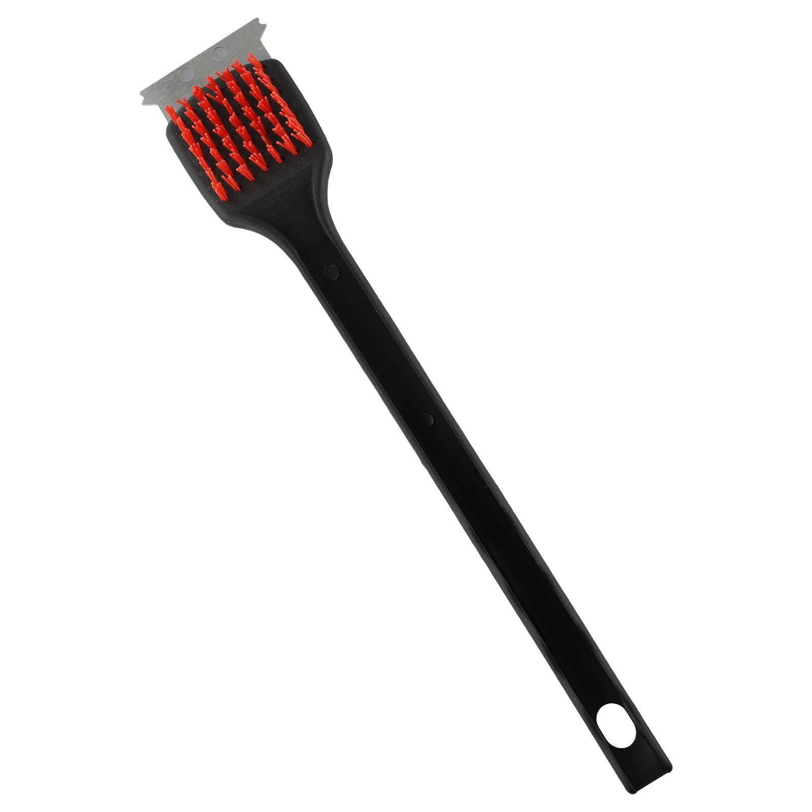 BBQ Grill Cleaning Spatula Brush Long Handle Nylon Bristle Steel Scraper Head Cleaning Tool Outdoor Home BBQ Grill Kit Accessory
BBQ Grill Cleaning Spatula Brush Long Handle Nylon Bristle Steel Scraper Head Cleaning Tool Outdoor Home BBQ Grill Kit Accessory